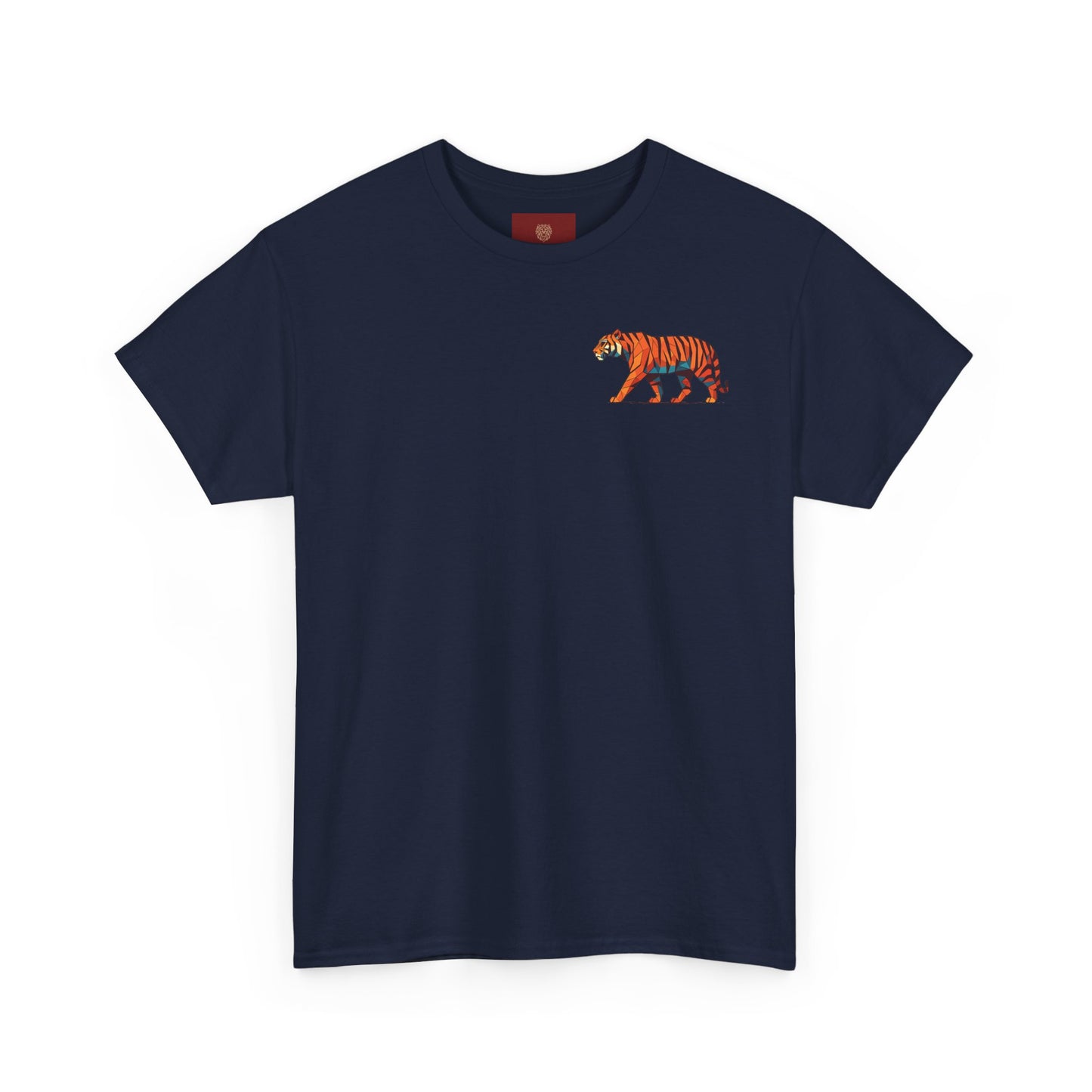 Tiger Print Tee, Colorful Animal Shirt for Men and Women, Creative Graphic T-Shirt, Unique Fashion Top, Birthday Gift Idea, Casual Wear,