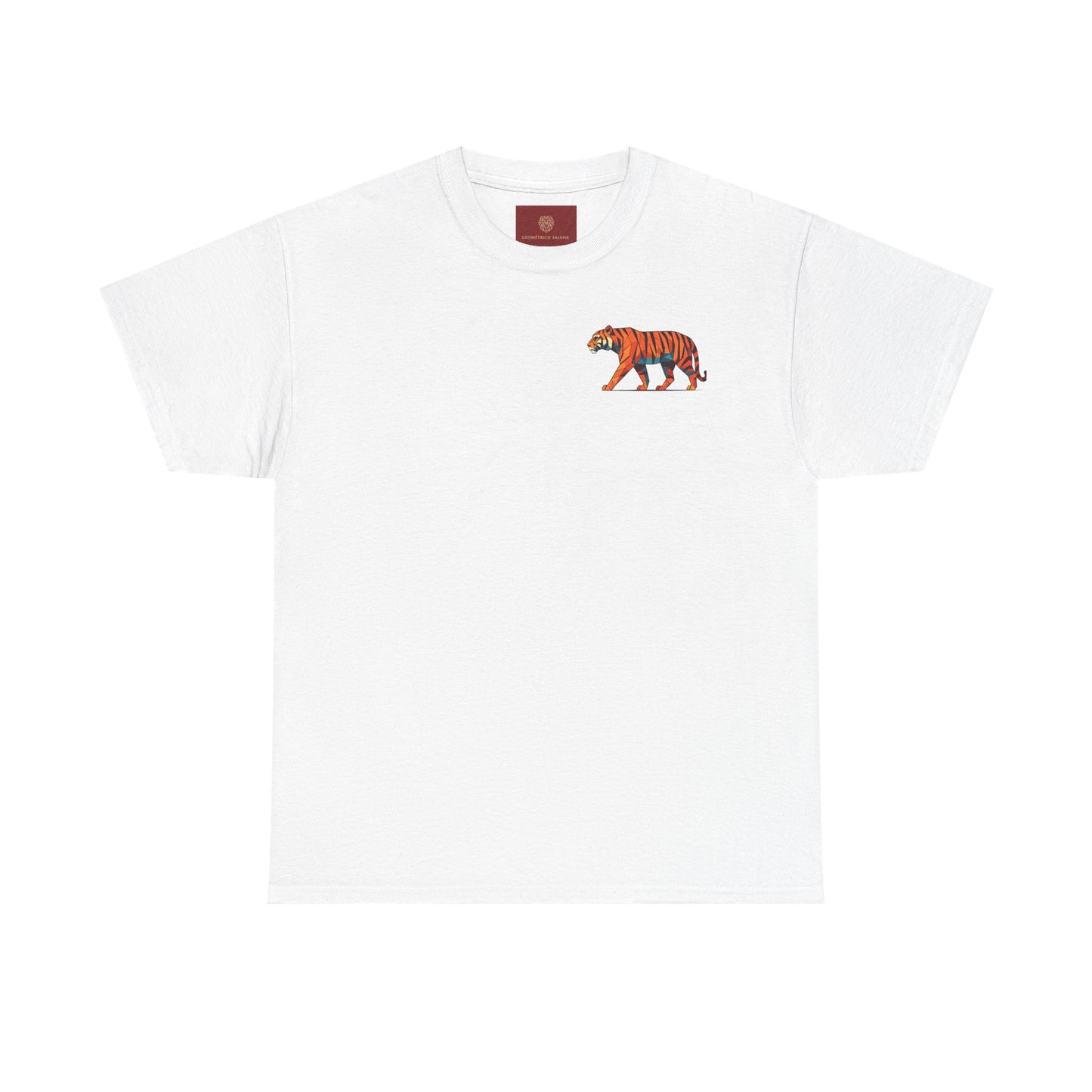 Tiger Print Tee, Colorful Animal Shirt for Men and Women, Creative Graphic T-Shirt, Unique Fashion Top, Birthday Gift Idea, Casual Wear,