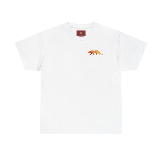 Majestic Lion Unisex Heavy Cotton Tee, Graphic Tee, Animal Lover Gift, Casual Wear, Unique Art Tee